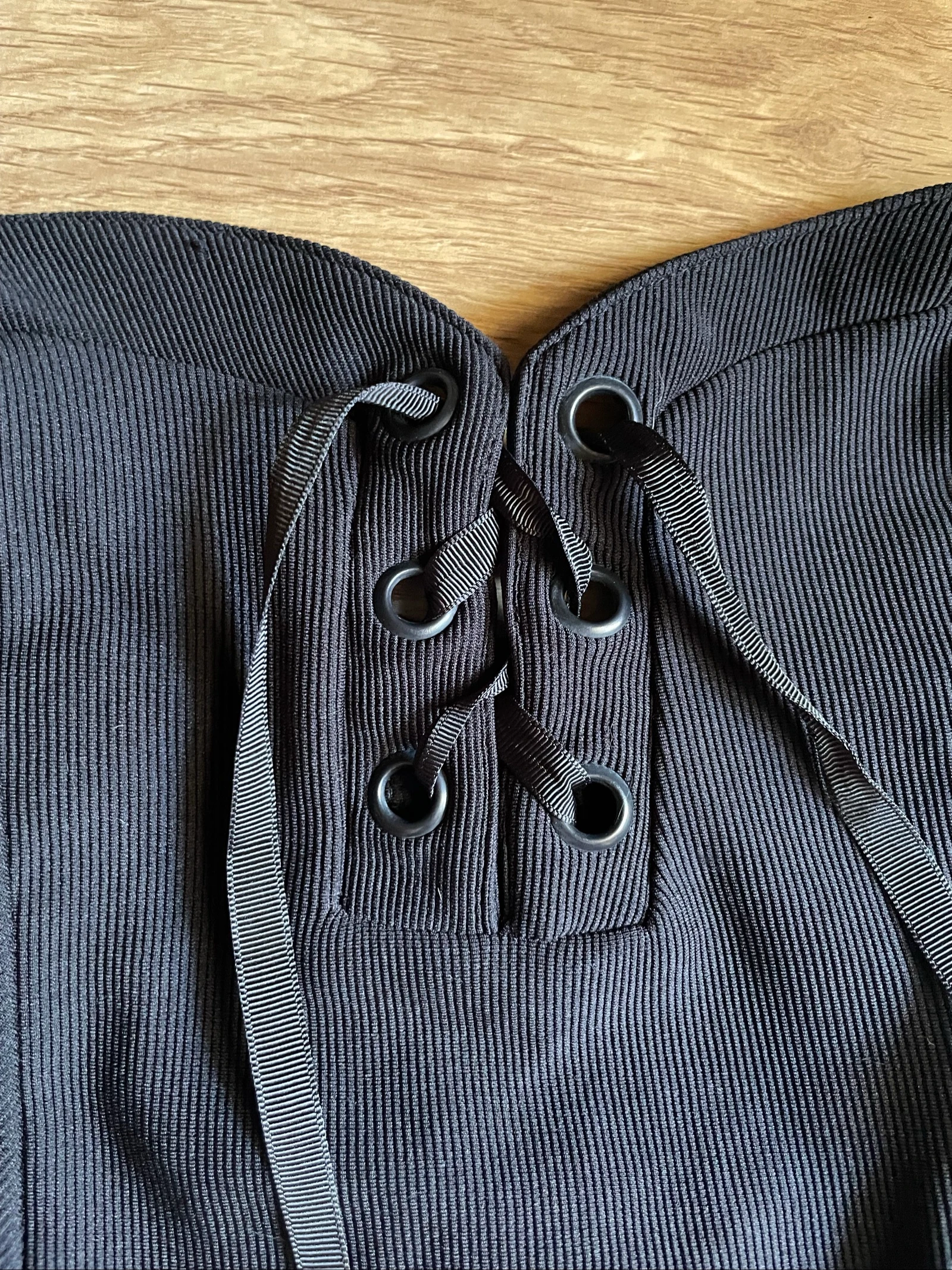 Bershka Body laço preto tamanho P – photo 13